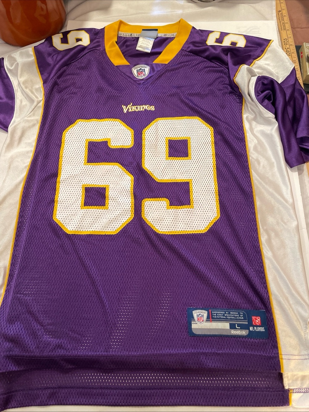Jared Allen #69 Vikings NFL Jersey Size Large